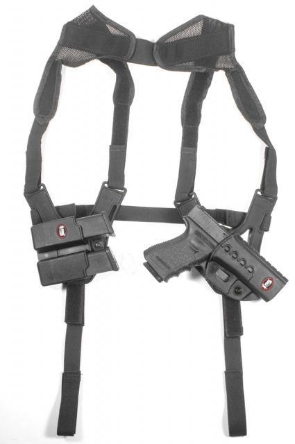 Fobus Shoulder Harness For Fobus ROTO Holsters/Pouches Ambidextrous Black - Fobus