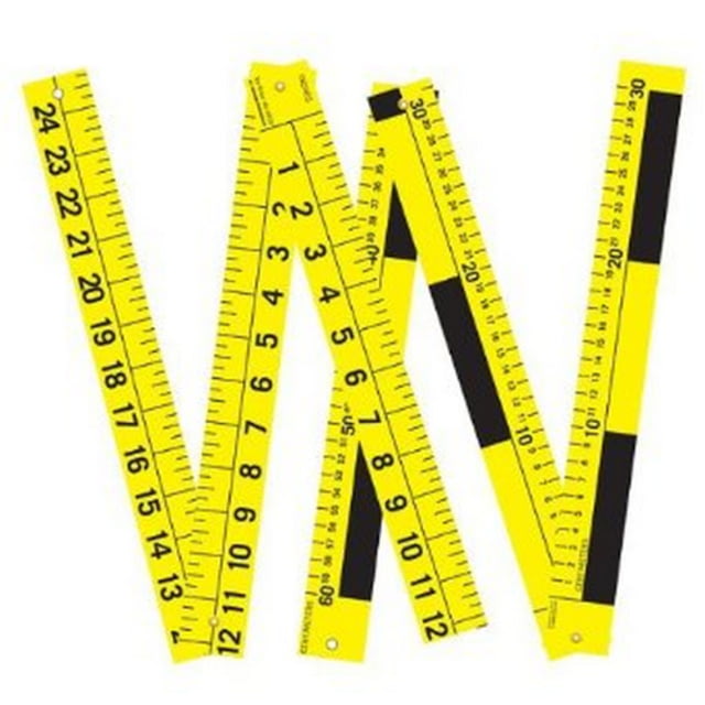 Forensics Source 3-part Folding Scale Metric