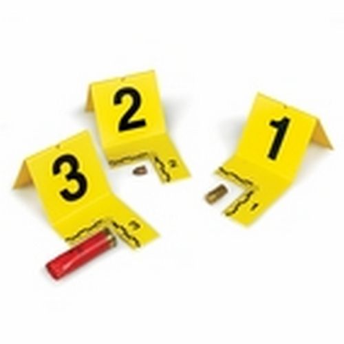 Forensics Source Cutout Id Tent 1-100 Yellow