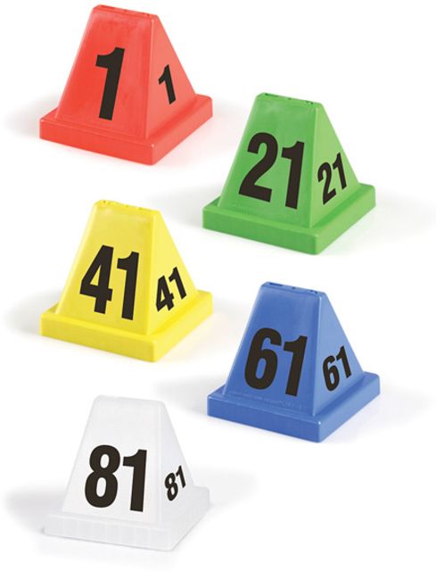 Forensics Source Versacone CSI Numbered ID Markers Green Letters A-Z - Forensics Source