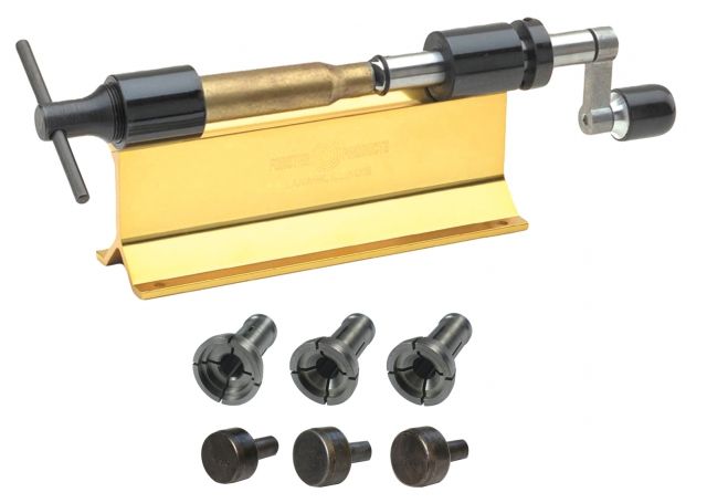 Forster Case Trimmer kit Classic includes 3 pilots 458 505 and 510 and 3 collets 5 6 and 7