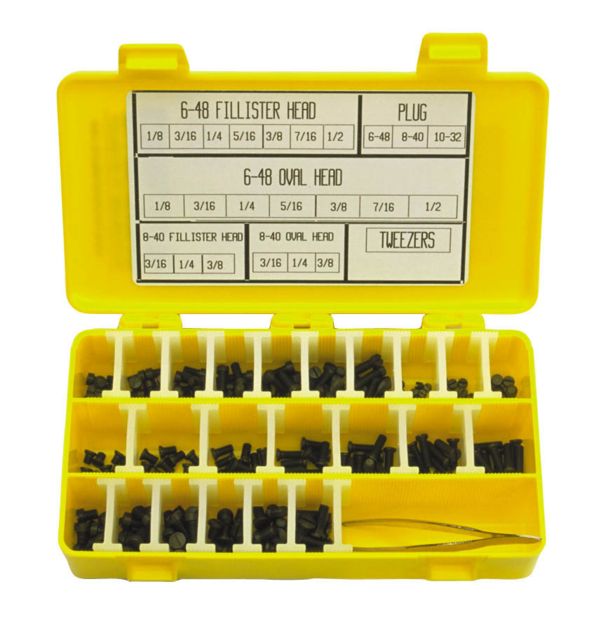 Forster Gun Screws assortment 23 dozen boxed