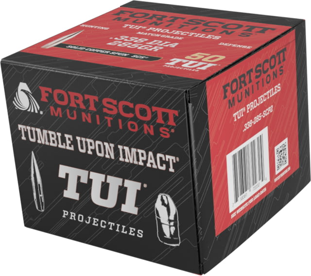 Fort Scott Munitions .338 285 Grain Rifle Bullet 20 Bullets