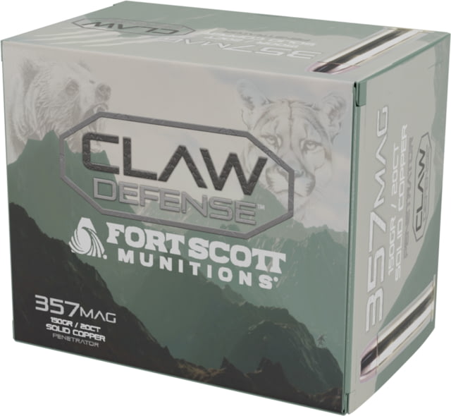 Fort Scott Munitions 357 Magnum 150 Grain Wadcutter Brass Cased Pistol Ammo 20 Rounds t Scott Munitions 357 Magnum 150 Grain Wadcutter Brass Cased Pistol 20 Rounds Ammo