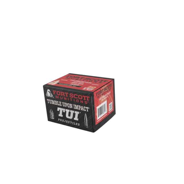 Fort Scott Munitions Projectile Pistol Bullets .355 Caliber 95 gr CNC Machined Copper 50 Bullets