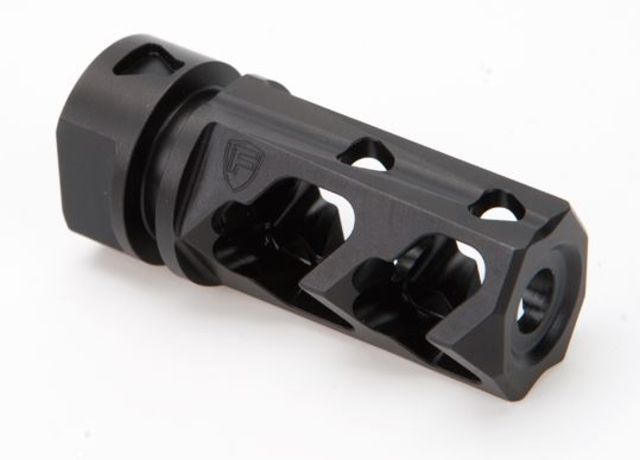 USED Fortis Manufacturing 5.56MM Barrel Black Muzzle Brake / Control Compatible 556-MB-BLK EDEMO4 Used Condition Like New - Fortis Manufacturing