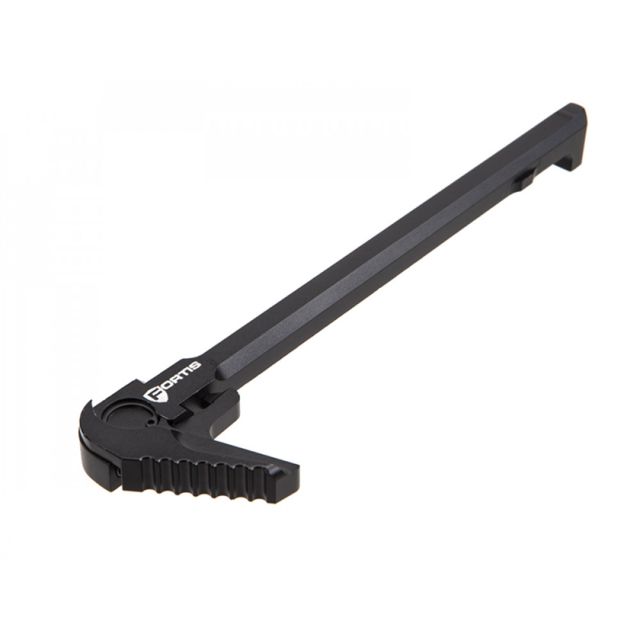 Fortis Manufacturing Clutch Charging Handle 5.56 7075-T6 Aluminum Left Handed Black Small - Fortis Manufacturing