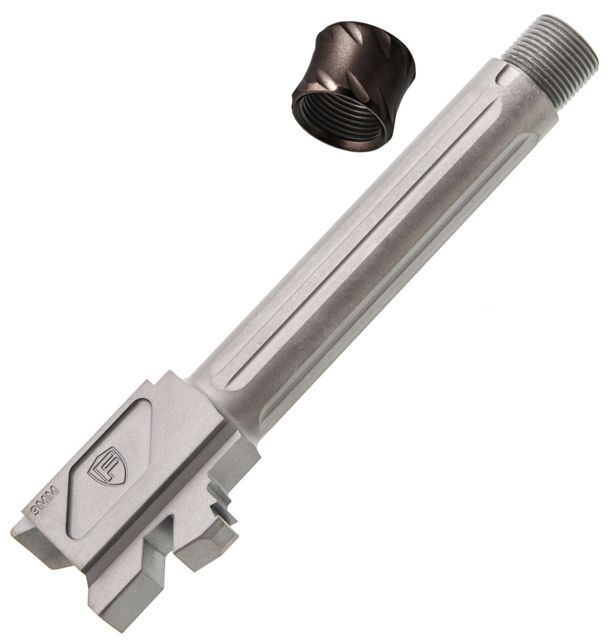 Fortis Manufacturing Glock Match Grade Barrel Threaded 19 with Lone Rifling Grey - Fortis Manufacturing