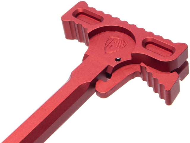 Fortis Manufacturing Hammer AR10 Charging Handle, Red Anodize, 762-HAMMER-ANO-RED