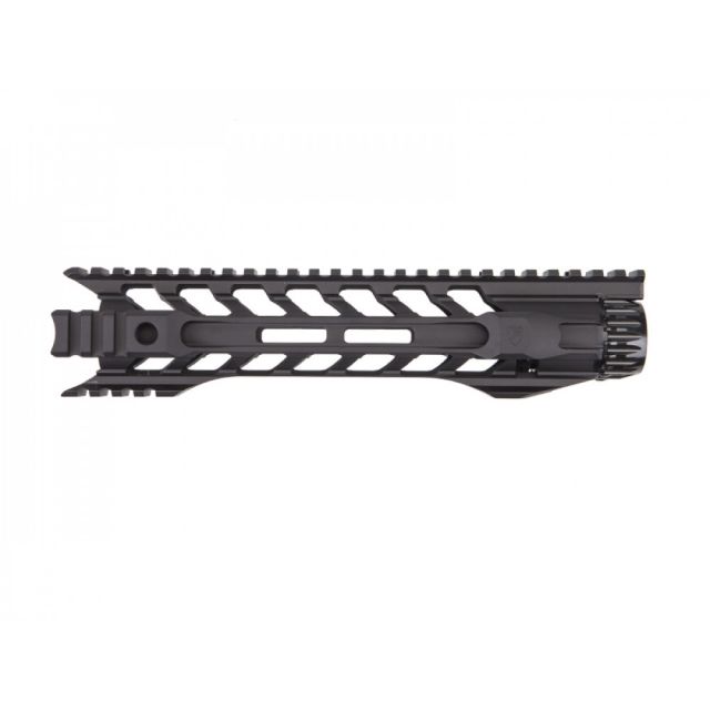 Fortis Manufacturing Night Rail Free Float Rail System 10 in -MLOK Black Medium - Fortis Manufacturing