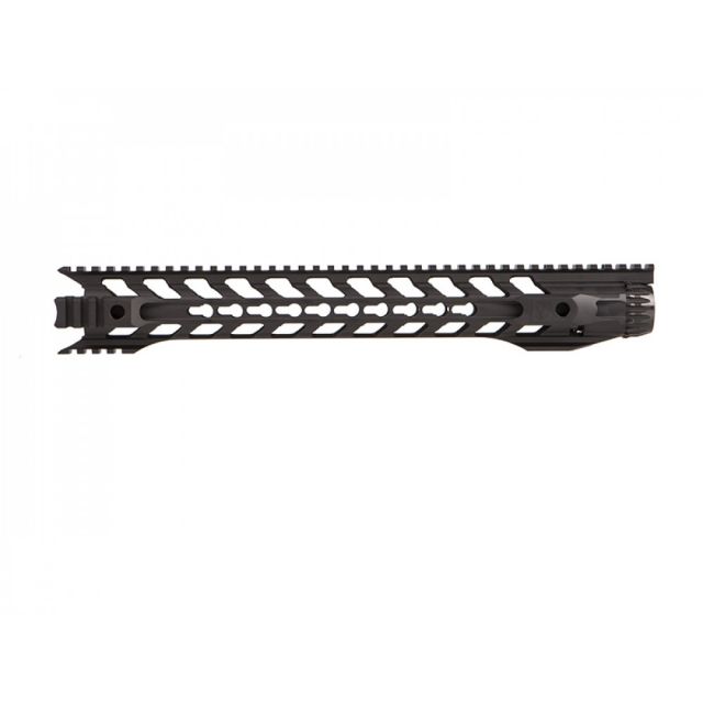 Fortis Manufacturing Night Rail Free Float Rail System 16 in -Keymod Black Medium - Fortis Manufacturing
