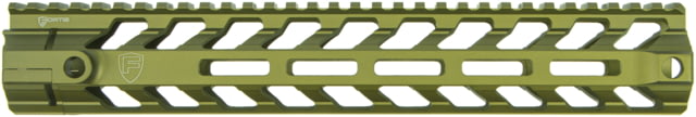 Fortis Manufacturing REV II Free Float Rail System M-LOK AR-15 12.4in Odg Anodize - Fortis Manufacturing