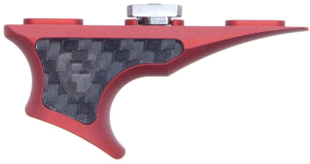USED Fortis Manufacturing Shift Reversible Handstop Carbon Fiber Red Red SHIFT-HNDSTP-ML-CF-RED - Fortis Manufacturing