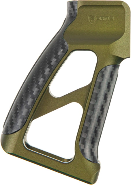 Fortis Manufacturing Torque Pistol Grip 15 Degree AR-15 Carbon Fiber Odg Anodize - Fortis Manufacturing