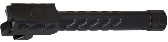 Fostech Drone Predator 9mm Threaded Pistol Barrel w/ Protector 1-10 Twist 1/2x28in Black 3.9in