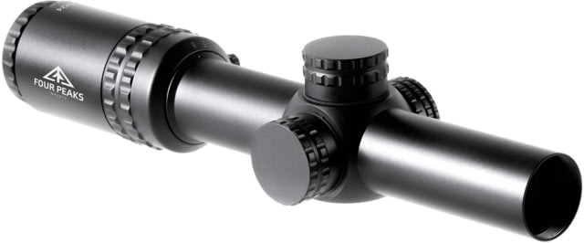 Four Peaks Imports 1-6x24mm 30mm Tube SFP LPVO Rifle Scope Illuminated Anodized Black - Four Peaks Imports