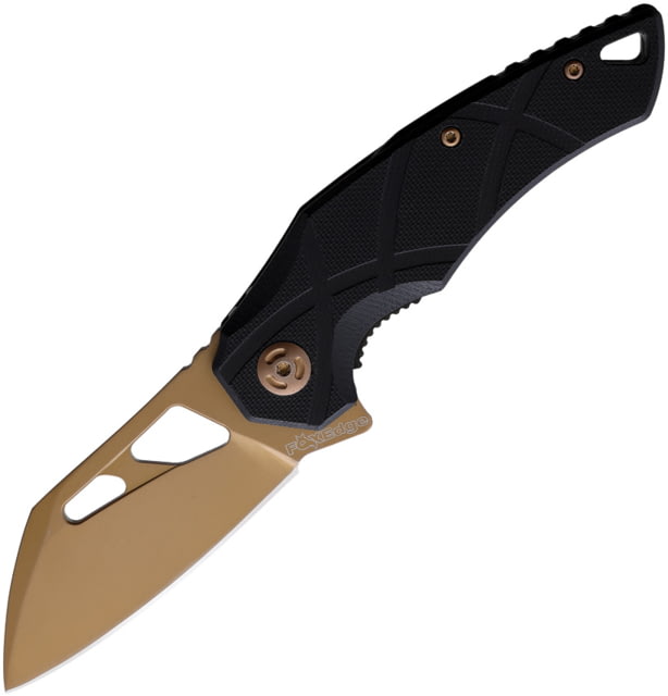 Fox Edge Atrax Linerlock Tan/Black - Fox Edge