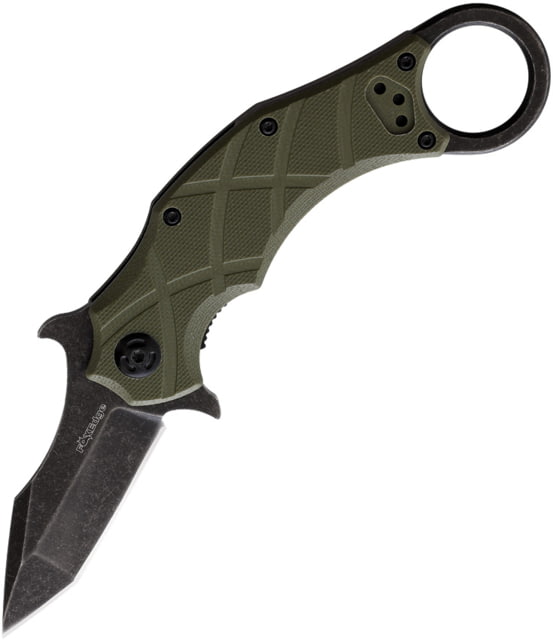 Fox Edge The Claw Linerlock Green - Fox Edge