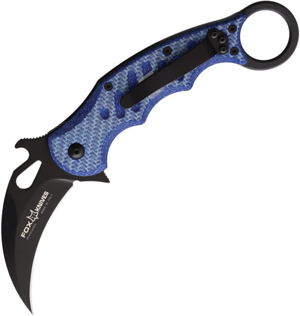 Fox Karambit Linerlock Twill 3.00 in Folding Knife