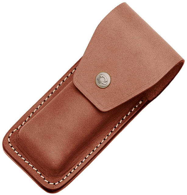 Fox Leather Sheath 5.5in Fits up to 5.5" closed folding knives - Fox