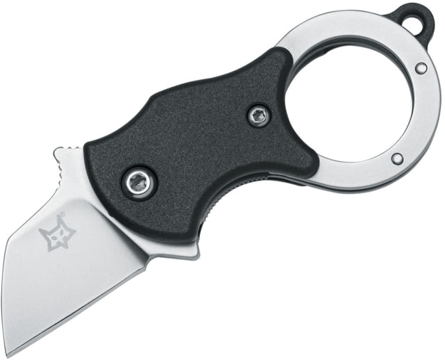 Fox Mini-Ta Blasted Knife Black Small - Fox