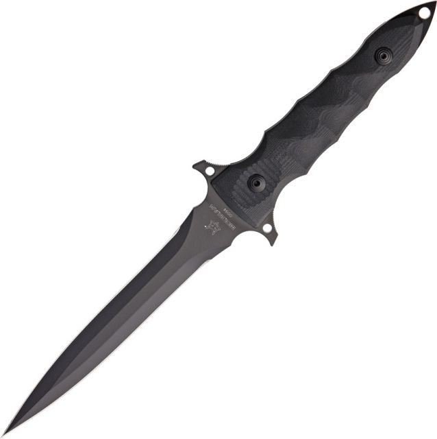 Fox Modras Dagger Black G-10 Knife - Fox