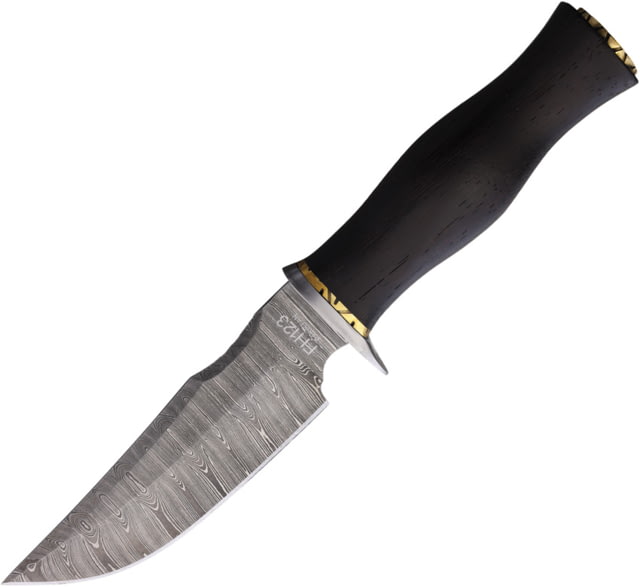 Fox-N-Hound Damascus Fixed Blade FH123 - Fox-N-Hound