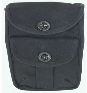Fox Outdoor 2-Pocket Canvas Ammo Pouch Black 09959802 - Fox Outdoor