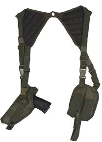 Fox Outdoor Advanced Tactical Shoulder Holster Olive Drab 0995985 - Fox Outdoor