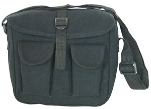 Fox Outdoor Ammo Utility Shoulder Bag 10x8in Black 09959800 - Fox Outdoor