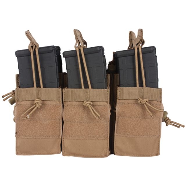 Fox Outdoor AR Six-Stack Mag Pouch Coyote - Fox Outdoor