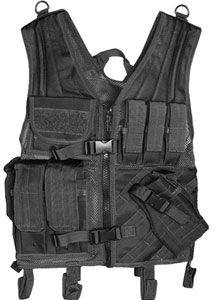 Fox Outdoor Assault Cross Draw Vest Black 0995989 - Fox Outdoor
