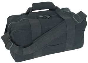 Fox Outdoor Canvas Gear Bag 14x30in Black 09959806 - Fox Outdoor
