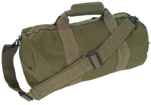 Fox Outdoor Canvas Roll Bag 14x30in Olive Drab  OD - Fox Outdoor