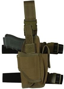 Fox Outdoor Commando Tactical Holster - Left Handed Coyote 099598586850 - Fox Outdoor