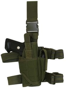 Fox Outdoor Commando Tactical Holster - Left Handed Olive Drab 0995903 - Fox Outdoor