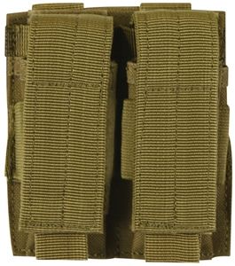 Fox Outdoor Dual Pistol Mag Pouch Coyote 099598575281 - Fox Outdoor