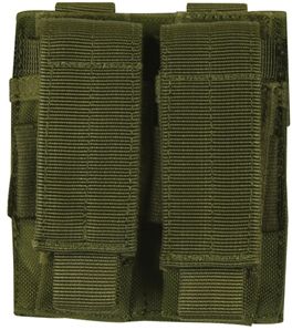 Fox Outdoor Dual Pistol Mag Pouch Olive Drab 099598575205 - Fox Outdoor