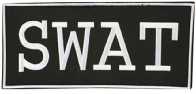 Fox Outdoor Enforcement ID Patches 4x9in SWAT 099598845223 - Fox Outdoor