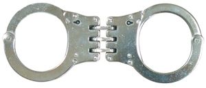 Fox Outdoor Handcuffs Detective - Double Lock - 3 Hinges - Chrome 09959804 - Fox Outdoor
