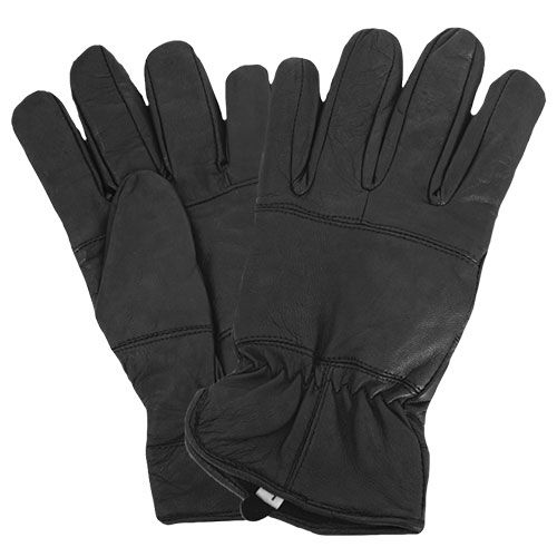 Fox Outdoor Insulated All Leather Police Gloves Medium - Fox Outdoor