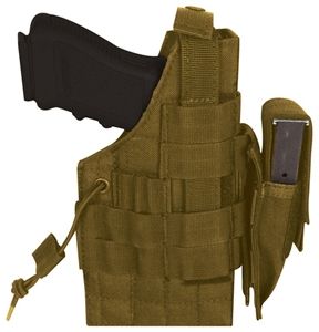 Fox Outdoor Large Frame Ambidextrous Belt Holster Coyote 0995984 - Fox Outdoor