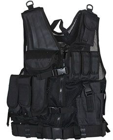 Fox Outdoor MACH-1 Tactical Vest Black 0995982 - Fox Outdoor