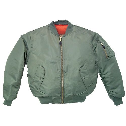 Fox Outdoor Men's MA-1 Flight Jacket, Sage, 6XL 099598096014