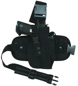 Fox Outdoor Mission Ready Drop Leg Holster Glock/Beretta/Springfield Armory Black 0995980 - Fox Outdoor