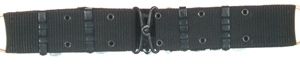 Fox Outdoor Nylon Pistol Belt - Metal Buckle Black 09959805 - Fox Outdoor