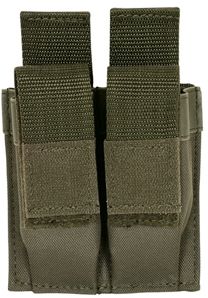 Fox Outdoor Pistol Quick Deploy Dual Mag Pouch Olive Drab 0995982 - Fox Outdoor