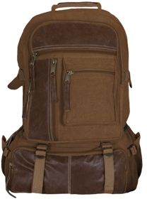 Fox Outdoor Retro Cantabrian Excursion Rucksack Vintage Brown 0995987 - Fox Outdoor