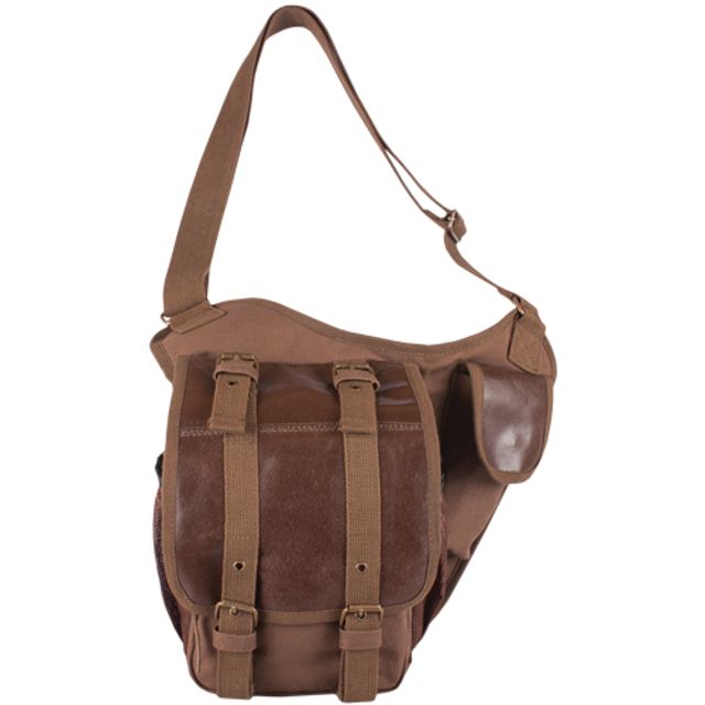 Fox Outdoor Retro Hipster Side-Bag Brown - Fox Outdoor