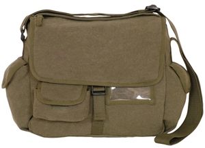 Fox Outdoor Retro Messenger Bag Olive Drab No Patch 0995989 - Fox Outdoor